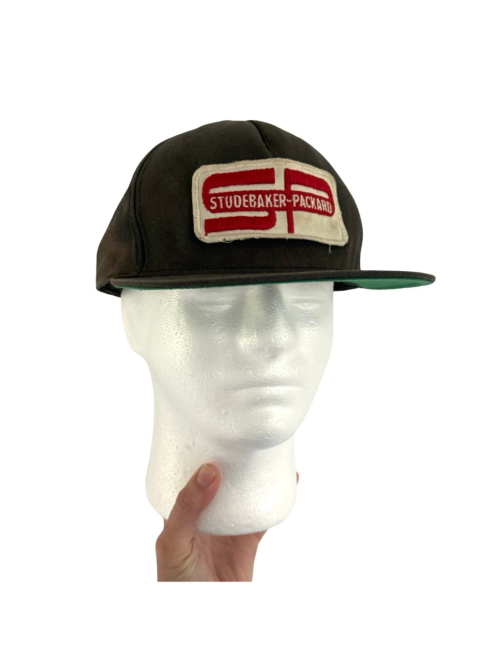 Vintage Style Studebaker-Packard Snapback Hat - Yupoong Classics Black Cap OS